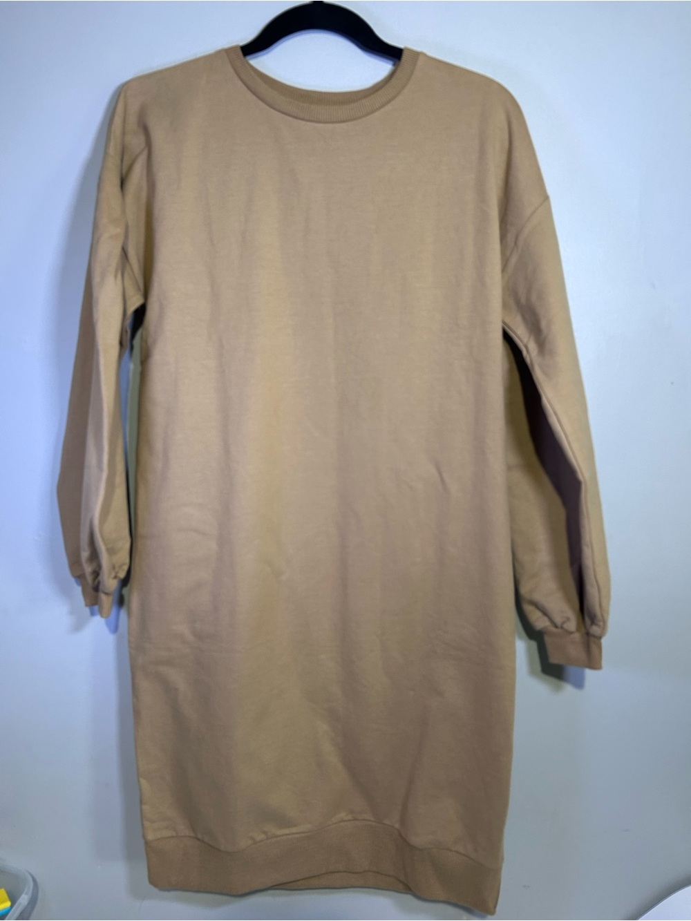 The Simple Folk Oversized Sweater Dress Camel Organic Cotton UK 8 NWT
